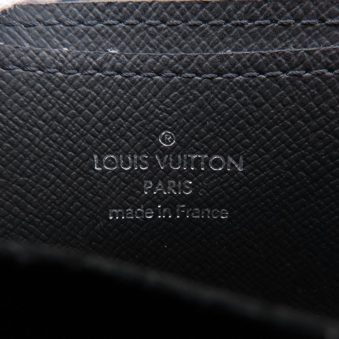 LOUIS VUITTON Coin case N63076 Damier canvas black Zippy Coin Purse Damier Graphite
