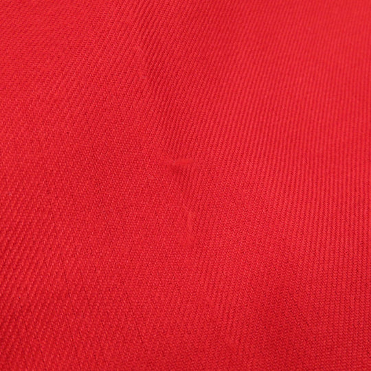 LOUIS VUITTON Stall MP1703 Wool, Silk Red logo Women Used Authentic