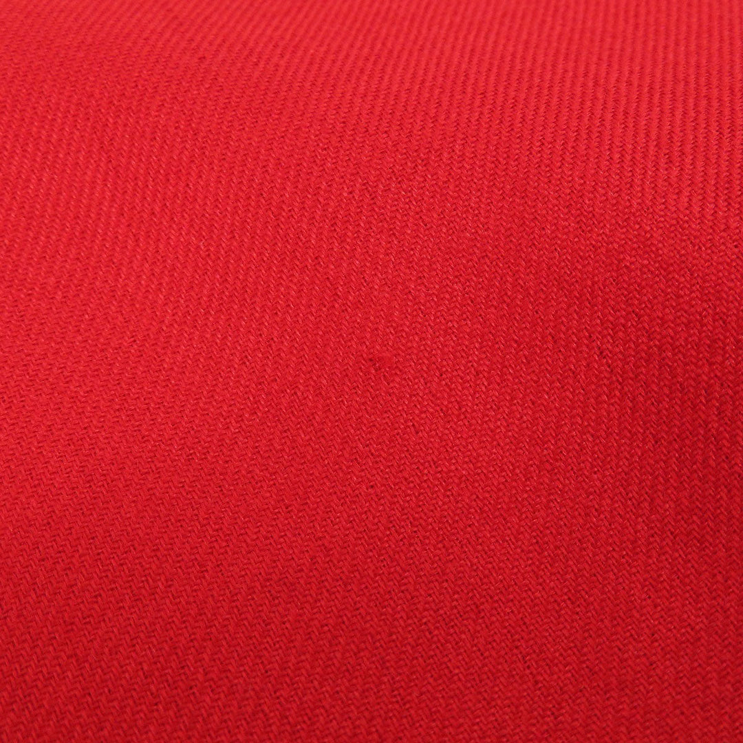 LOUIS VUITTON Stall MP1703 Wool, Silk Red logo Women Used Authentic