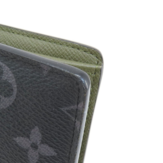 LOUIS VUITTON Long Wallet Purse M69260 Monogram Eclipse black Portefeuille・Brazza Gaston Label Monogram Eclipse