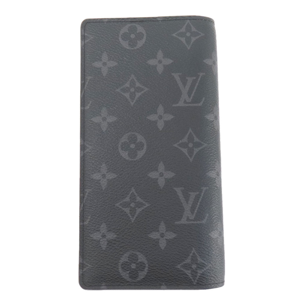 LOUIS VUITTON Long Wallet Purse M69260 Monogram Eclipse black Portefeuille・Brazza Gaston Label Monogram Eclipse