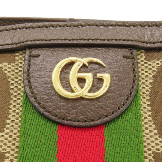GUCCI Tote Bag 631685 canvas Brown Offdia Jumbo GG Medium