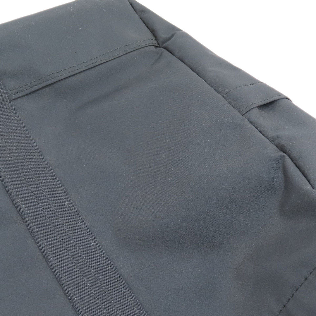 PORTER Tote Bag Nylon black logo Women Used Authentic