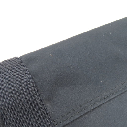 PORTER Tote Bag Nylon black logo Women Used Authentic