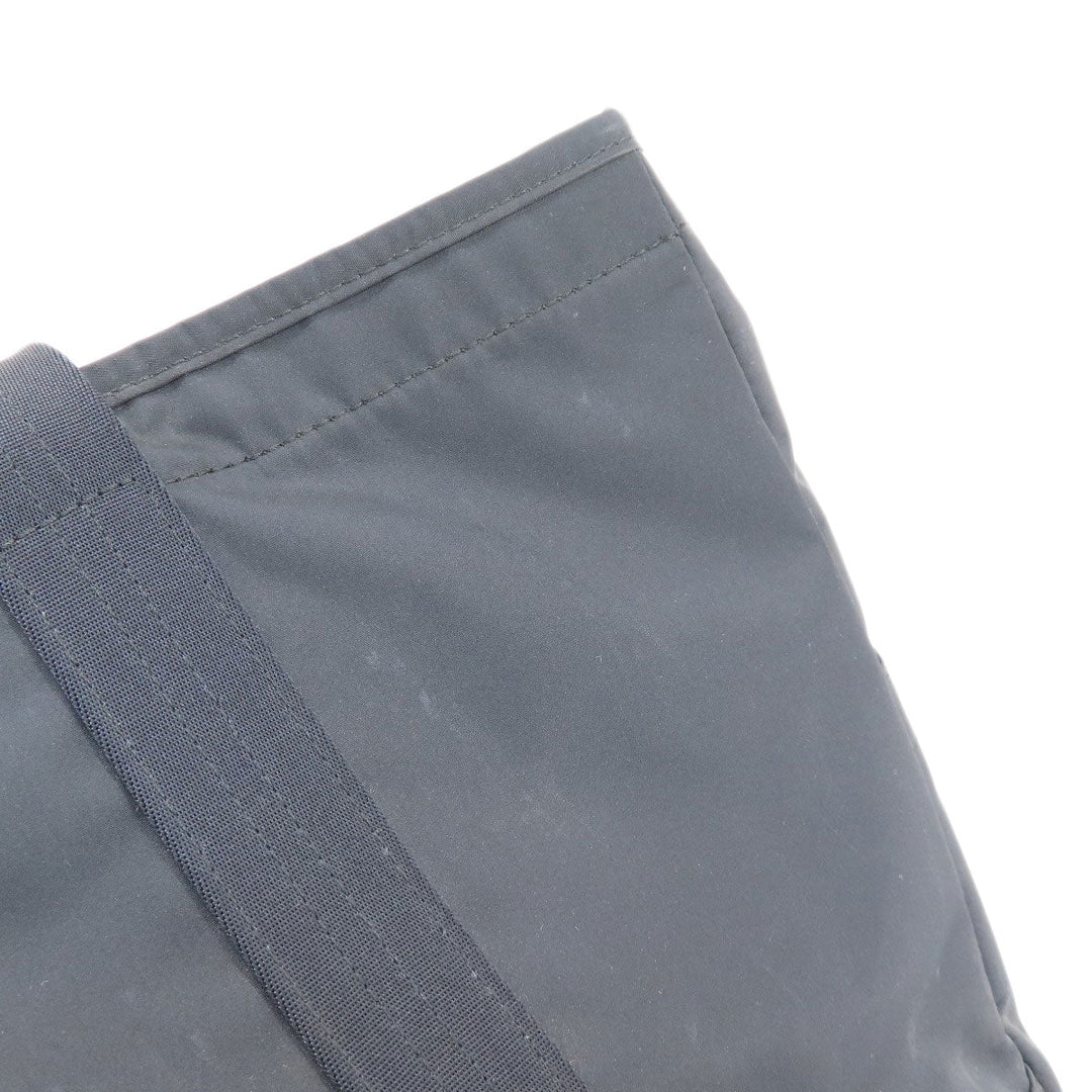 PORTER Tote Bag Nylon black logo Women Used Authentic