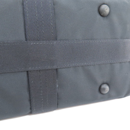 PORTER Tote Bag Nylon black logo Women Used Authentic