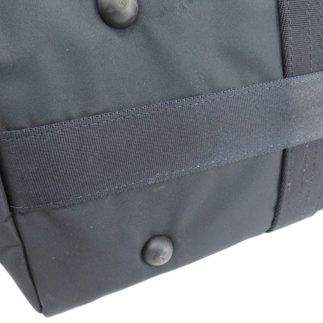 PORTER Tote Bag Nylon black logo Women Used Authentic