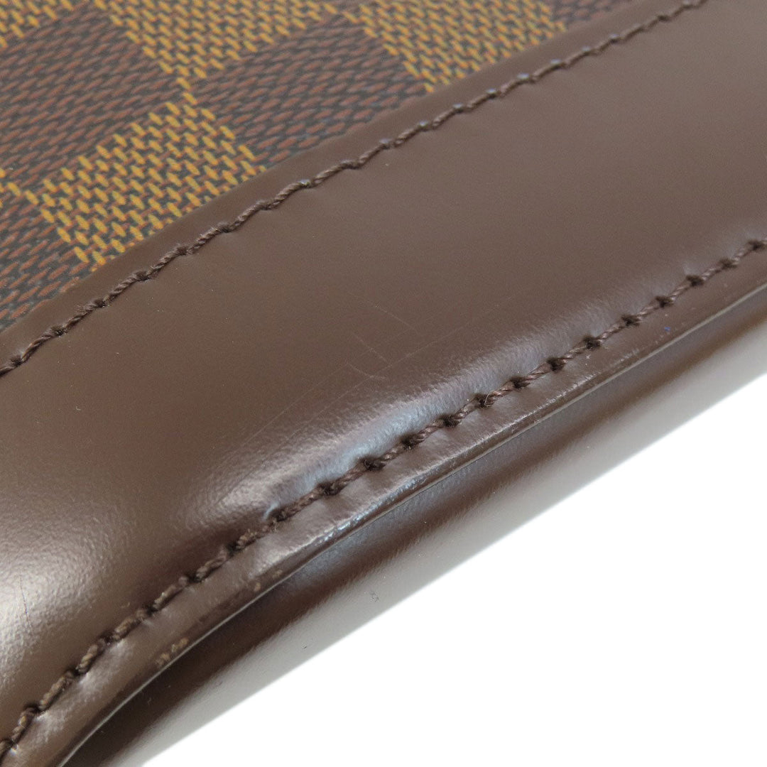 LOUIS VUITTON Handbag N51131 Damier canvas Brown Alma Damier Ebene