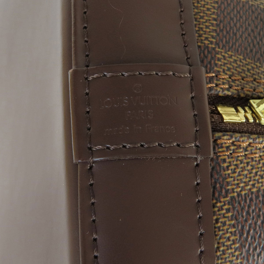 LOUIS VUITTON Handbag N51131 Damier canvas Brown Alma Damier Ebene