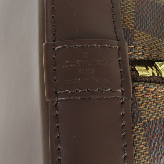LOUIS VUITTON Handbag N51131 Damier canvas Brown Alma Damier Ebene