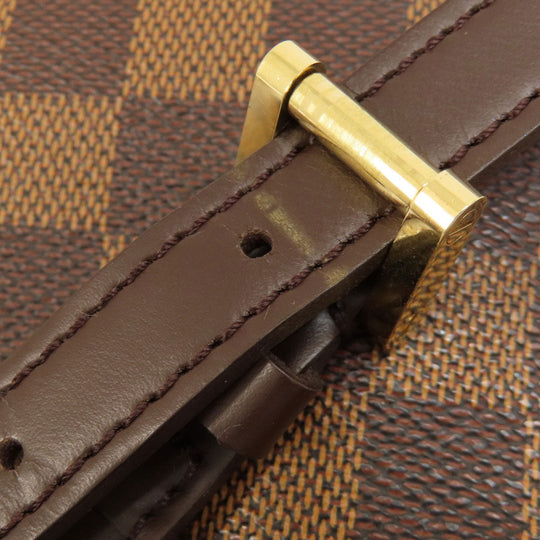 LOUIS VUITTON Shoulder Bag N51260 Damier canvas Brown Musette Salsa Short Damier Ebene