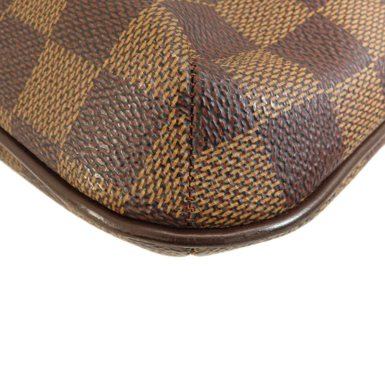 LOUIS VUITTON Shoulder Bag N51260 Damier canvas Brown Musette Salsa Short Damier Ebene