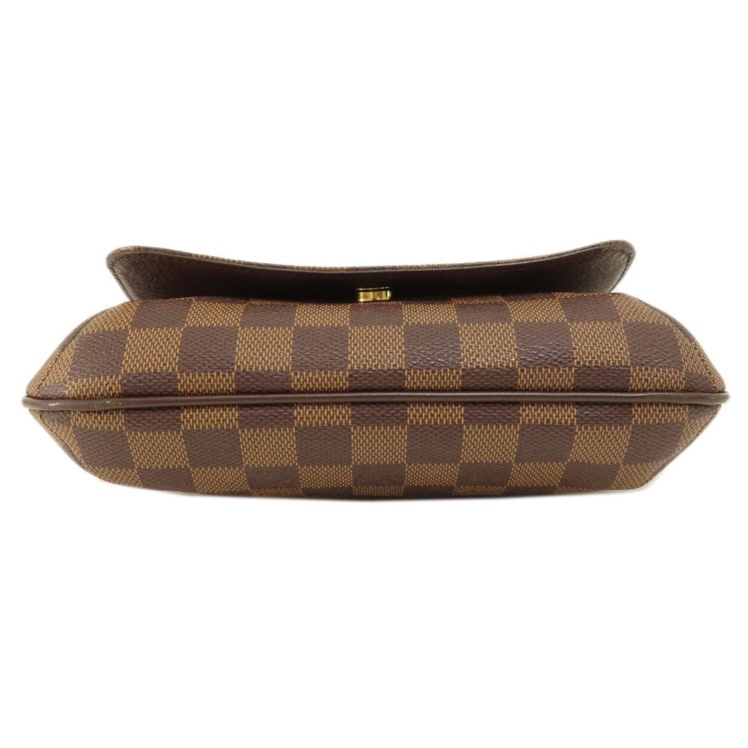 LOUIS VUITTON Shoulder Bag N51260 Damier canvas Brown Musette Salsa Short Damier Ebene
