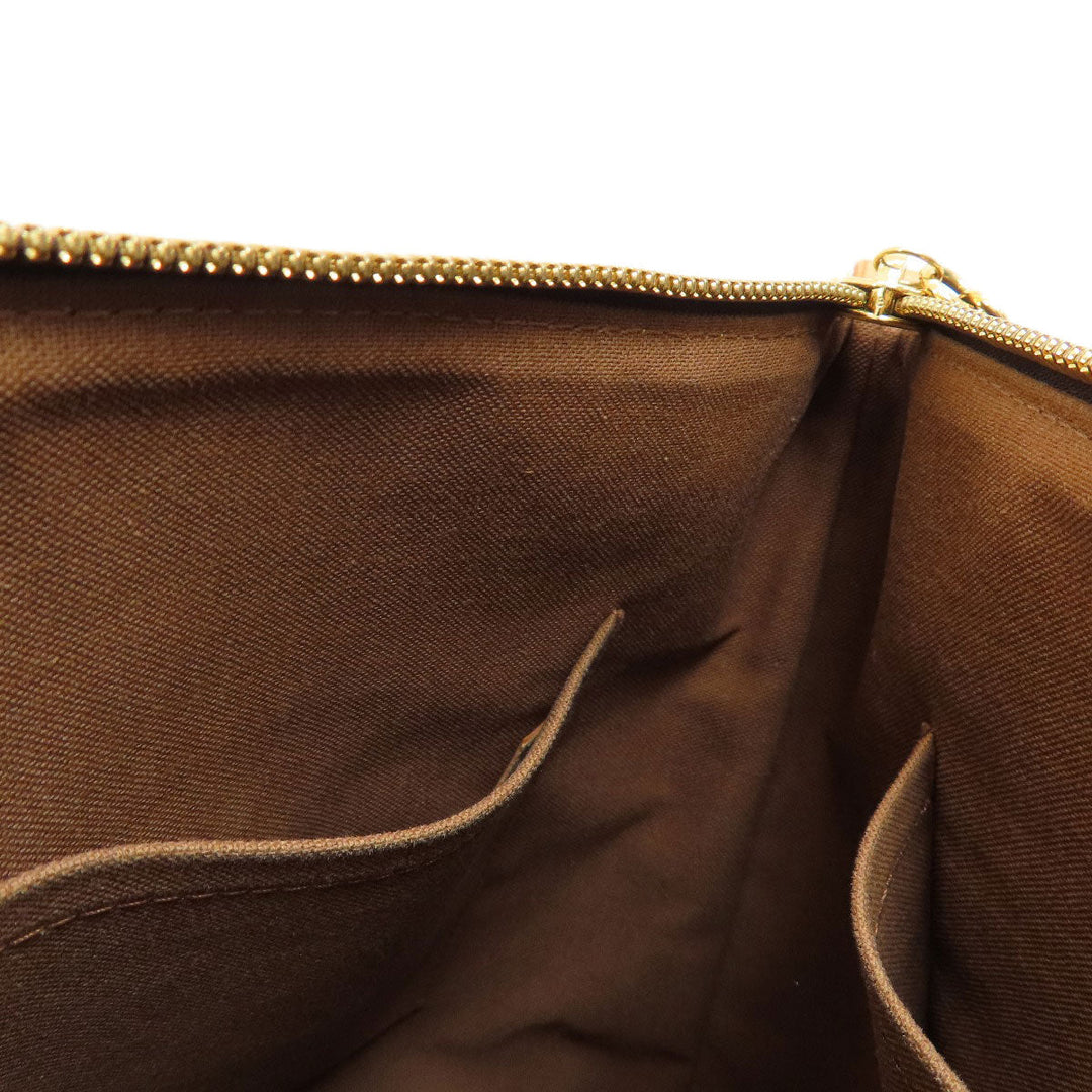 LOUIS VUITTON Tote Bag M40145 Monogram canvas Brown PalermoPM Monogram