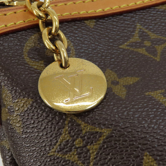 LOUIS VUITTON Tote Bag M40145 Monogram canvas Brown PalermoPM Monogram