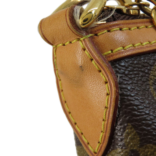 LOUIS VUITTON Tote Bag M40145 Monogram canvas Brown PalermoPM Monogram