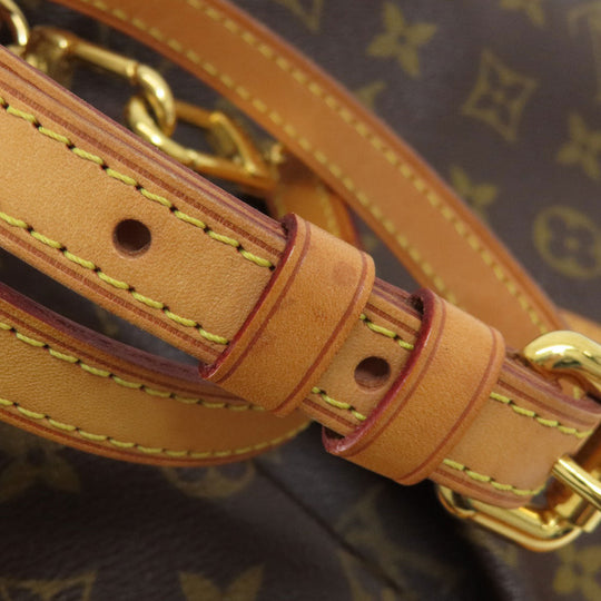 LOUIS VUITTON Tote Bag M40145 Monogram canvas Brown PalermoPM Monogram