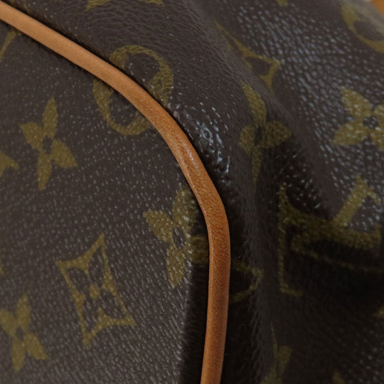 LOUIS VUITTON Tote Bag M40145 Monogram canvas Brown PalermoPM Monogram