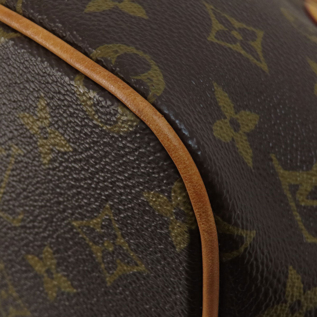 LOUIS VUITTON Tote Bag M40145 Monogram canvas Brown PalermoPM Monogram
