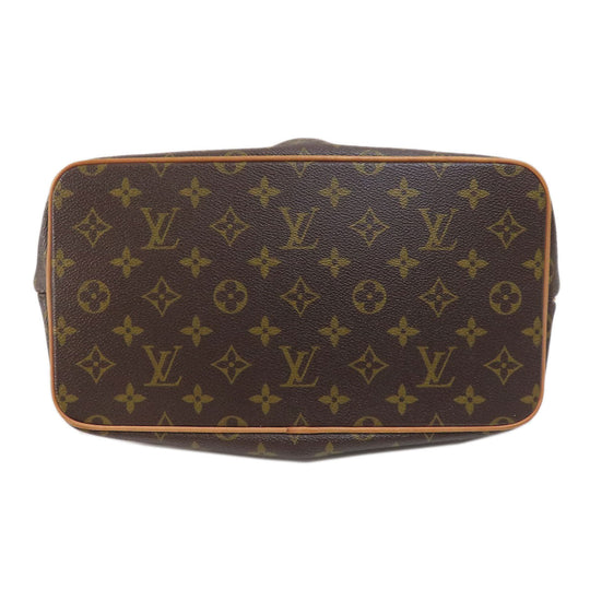 LOUIS VUITTON Tote Bag M40145 Monogram canvas Brown PalermoPM Monogram