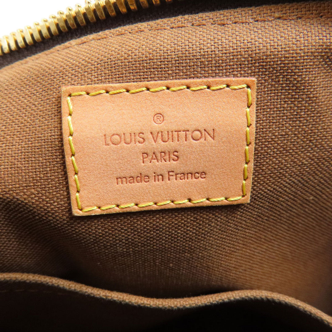 LOUIS VUITTON Tote Bag M40145 Monogram canvas Brown PalermoPM Monogram