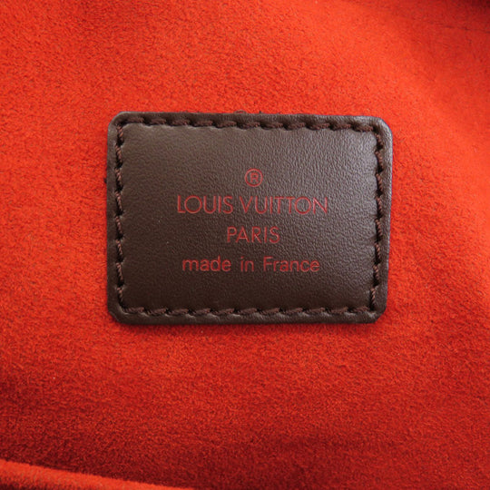 LOUIS VUITTON Handbag N51282 Damier canvas Brown Saria Horizontal Damier Ebene Women Used Authentic
