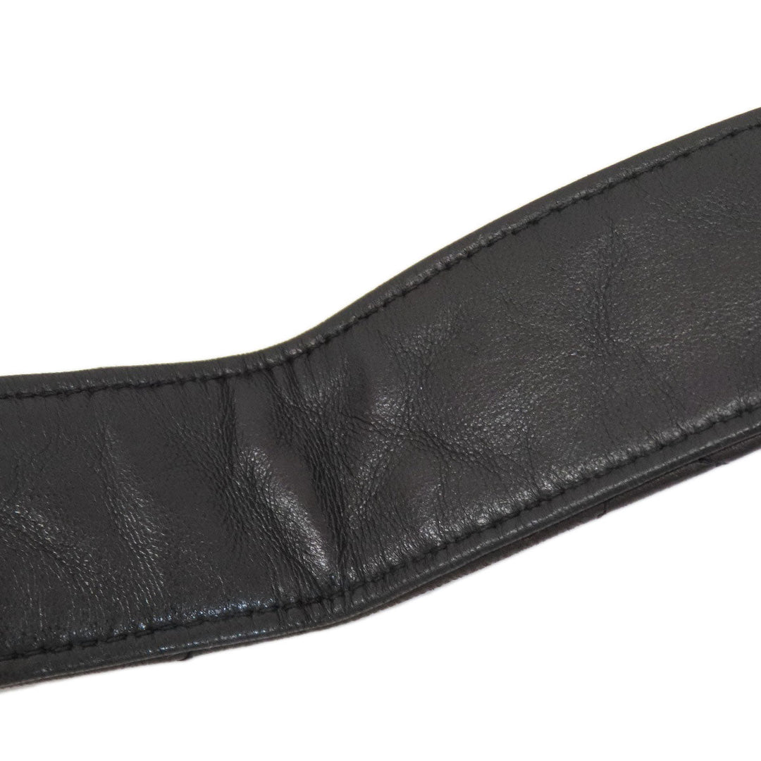 CHANEL Shoulder Bag lambskin black Matrasse COCO Mark