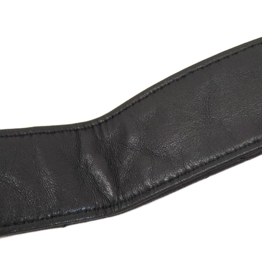 CHANEL Shoulder Bag lambskin black Matrasse COCO Mark