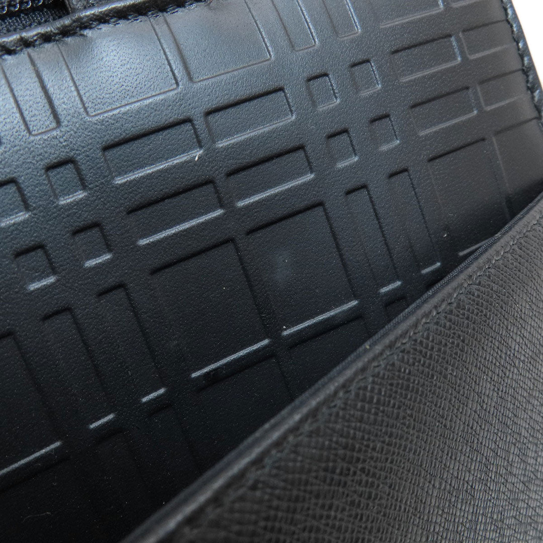 BURBERRY Tote Bag PVC black logo