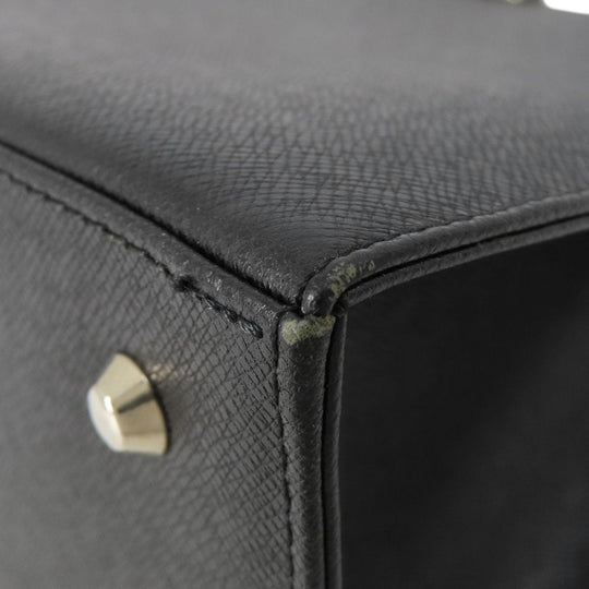 BURBERRY Tote Bag PVC black logo