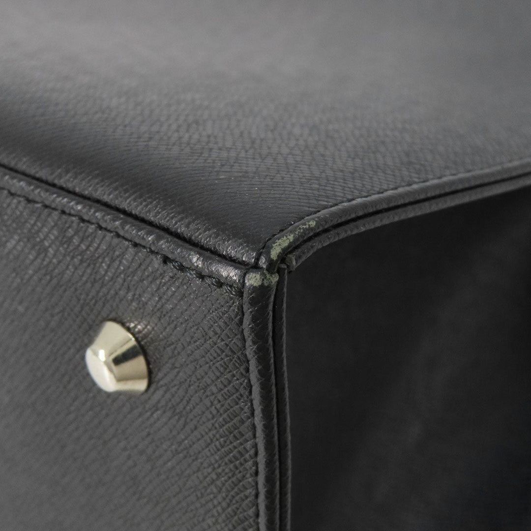 BURBERRY Tote Bag PVC black logo