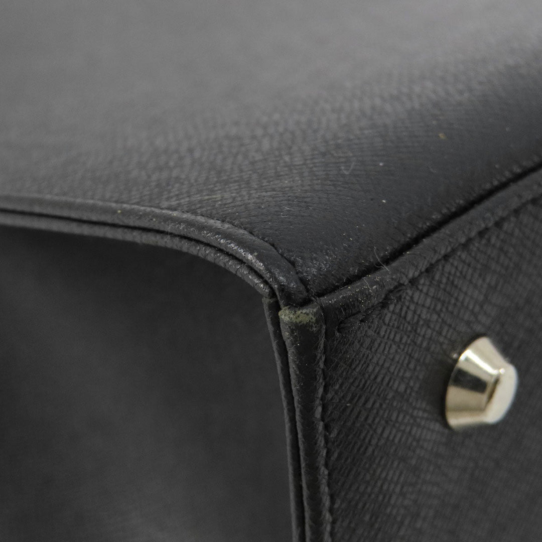 BURBERRY Tote Bag PVC black logo