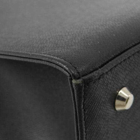 BURBERRY Tote Bag PVC black logo