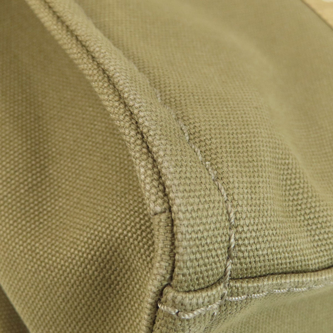 MARC JACOBS Shoulder Bag canvas green The Book Bag Women Used Authentic