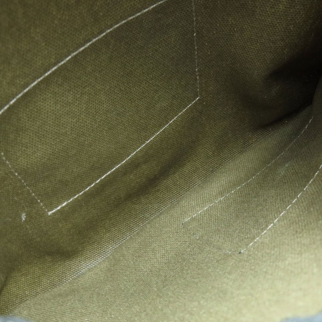 MARC JACOBS Shoulder Bag canvas green The Book Bag Women Used Authentic