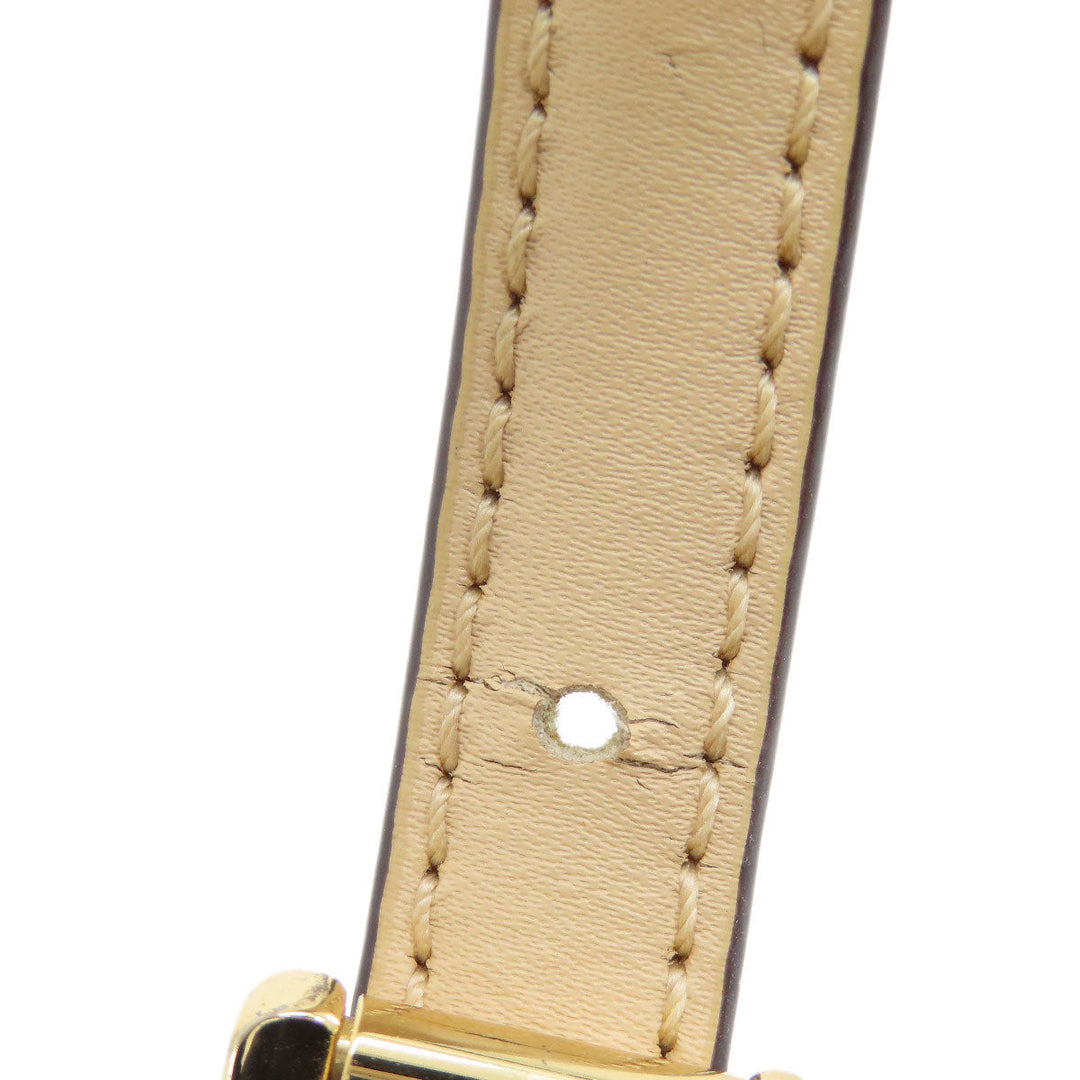 MICHAEL KORS Handbag leather Brown logo Women Used Authentic