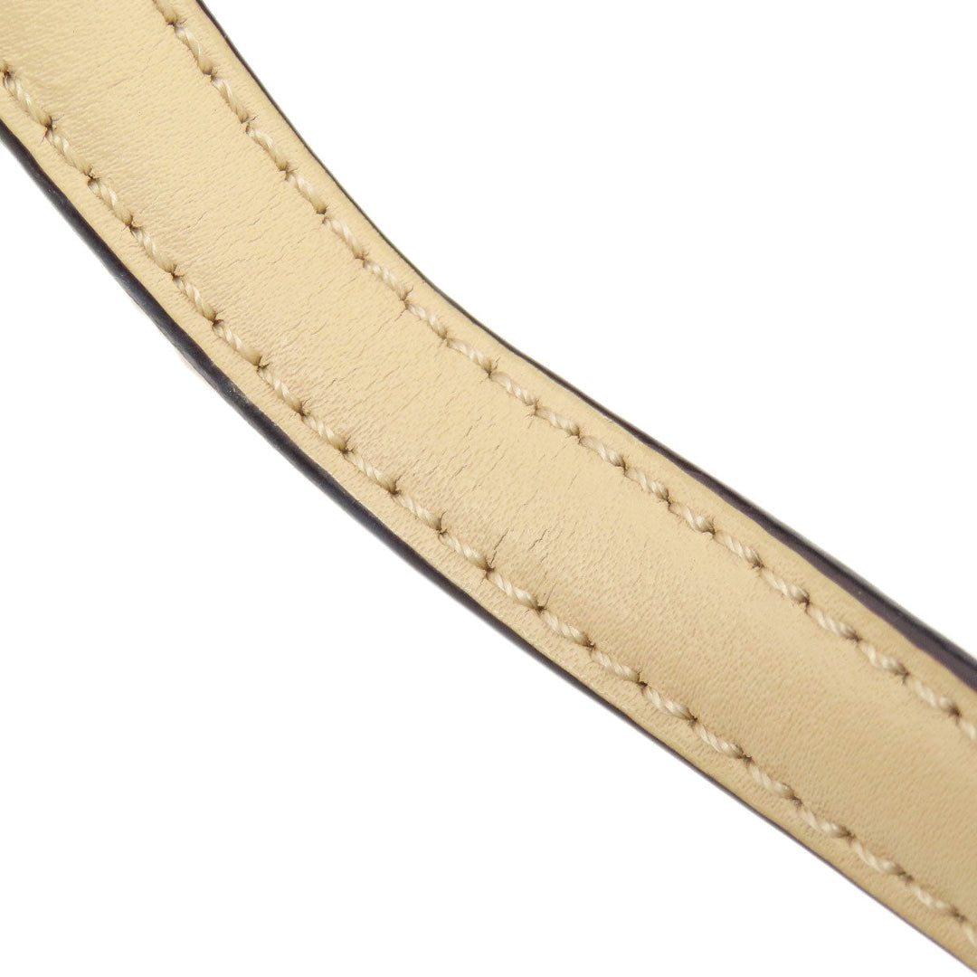 MICHAEL KORS Handbag leather Brown logo Women Used Authentic