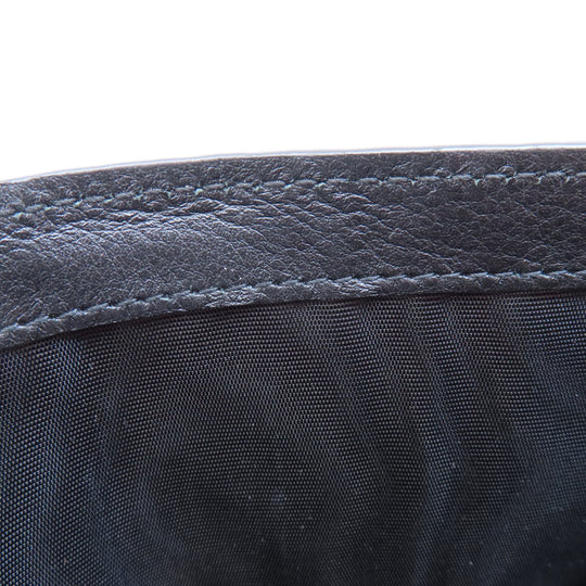 GUCCI Bifold Wallet 544472 leather black Micro Gucci Shima outlet mens Used Authentic