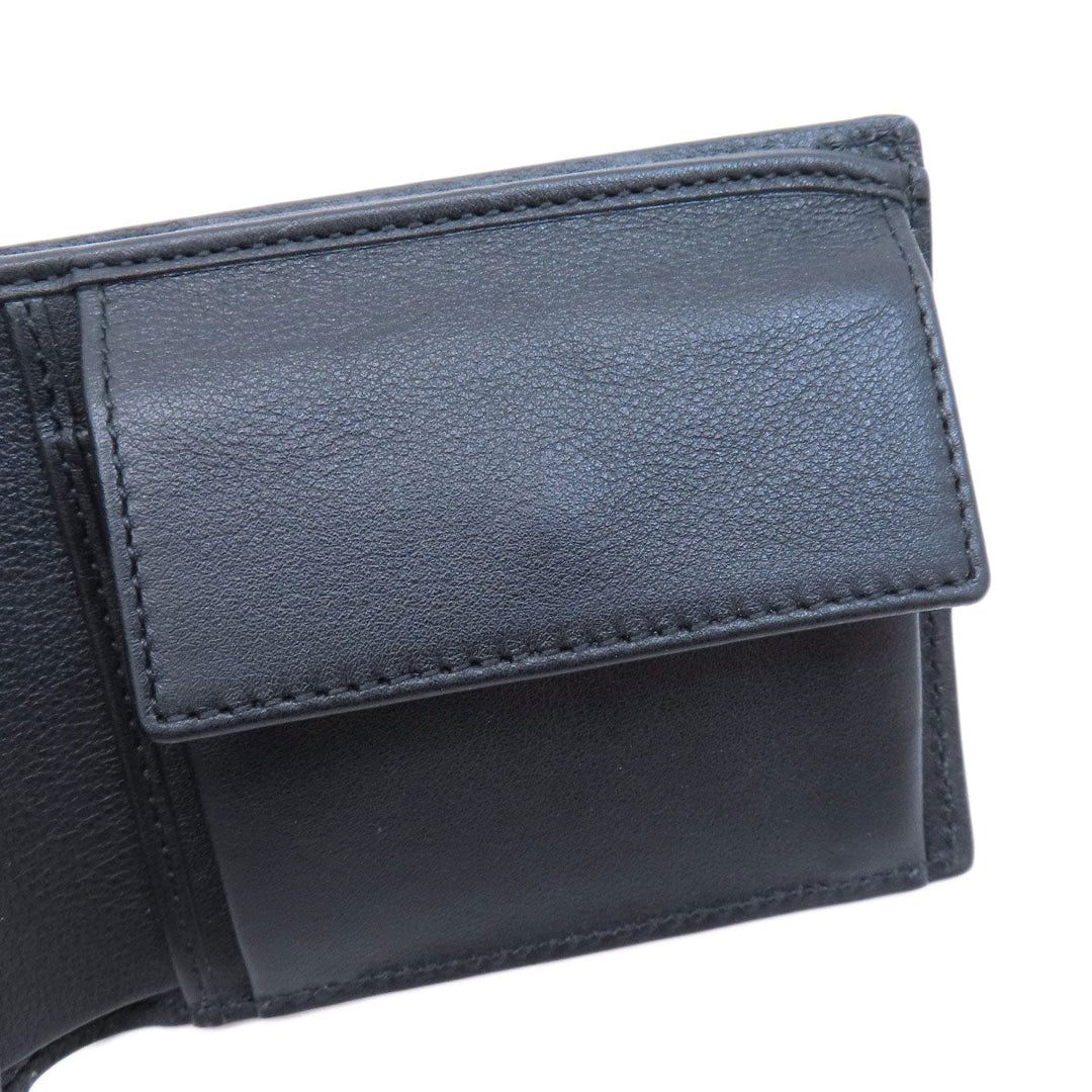 GUCCI Bifold Wallet 544472 leather black Micro Gucci Shima outlet mens Used Authentic