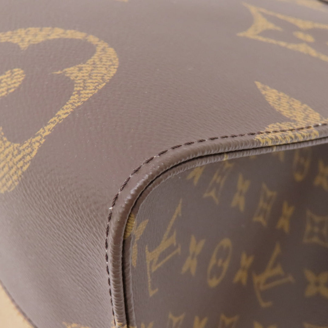 LOUIS VUITTON Tote Bag M44576 Monogram reverse Brown On the Go GM Monogram Giant Women Used Authentic