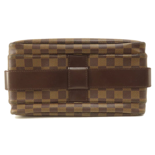 LOUIS VUITTON Shoulder Bag N45255 Damier canvas Brown Naviglio Damier Ebene Women Used Authentic