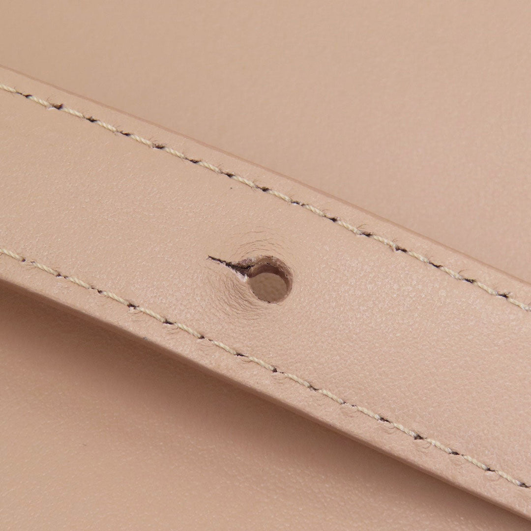 Maison Margiela Tote Bag leather pink 2WAY Women Used Authentic