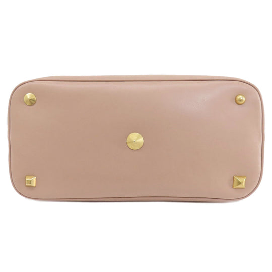 Maison Margiela Tote Bag leather pink 2WAY Women Used Authentic