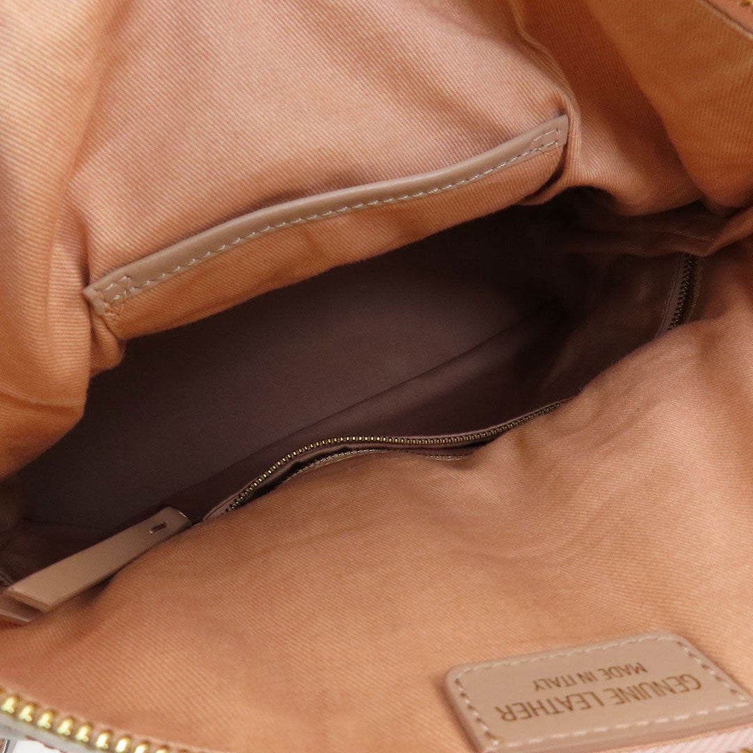 Maison Margiela Tote Bag leather pink 2WAY Women Used Authentic