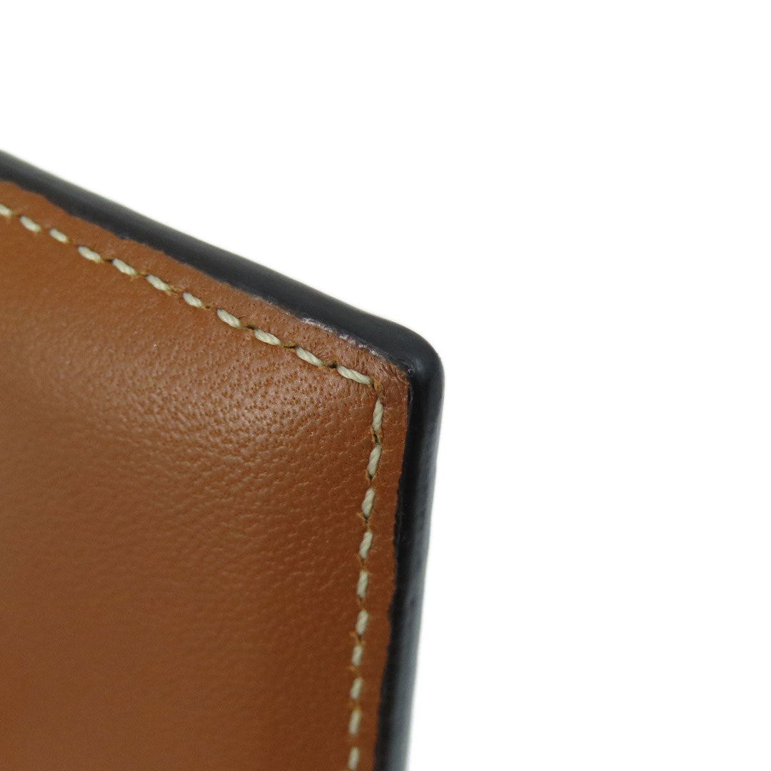 CELINE Coin case PVC Brown Triomphe