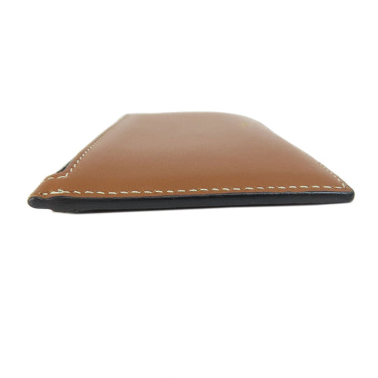 CELINE Coin case PVC Brown Triomphe
