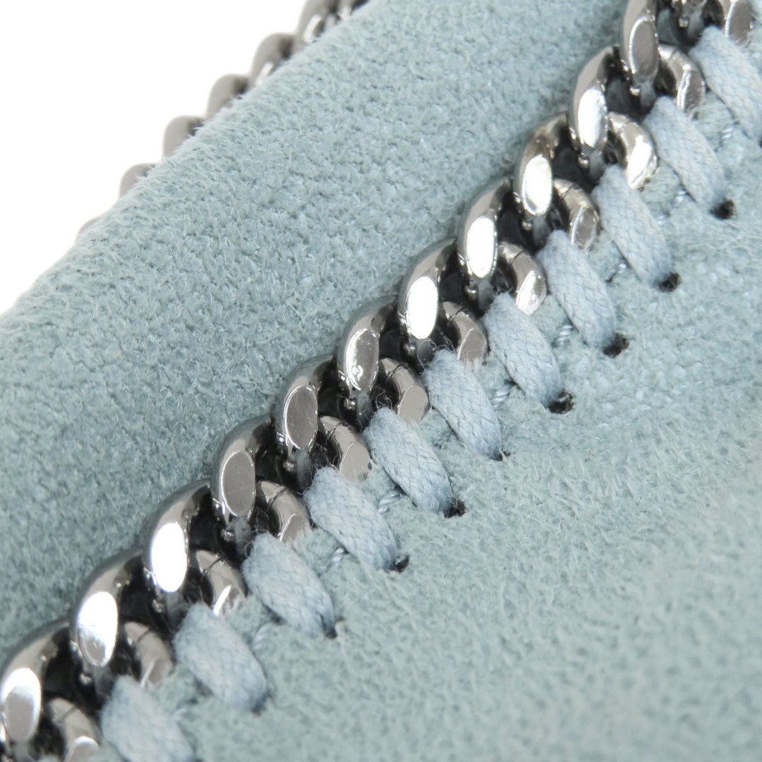 Stella McCartney Handbag polyester blue Falabella 2WAY Women Used Authentic