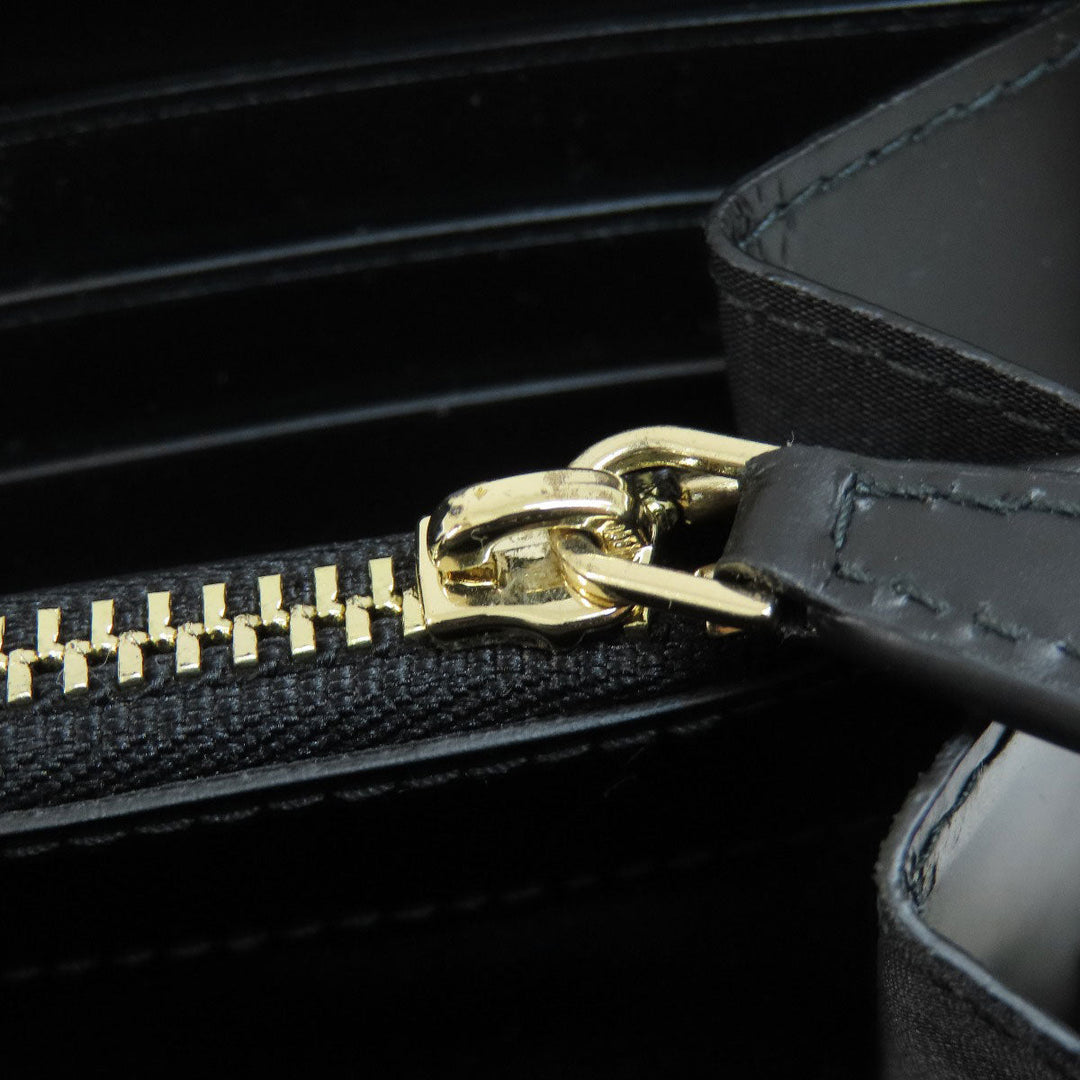 Paul Smith Long Wallet Purse leather black Multistripe