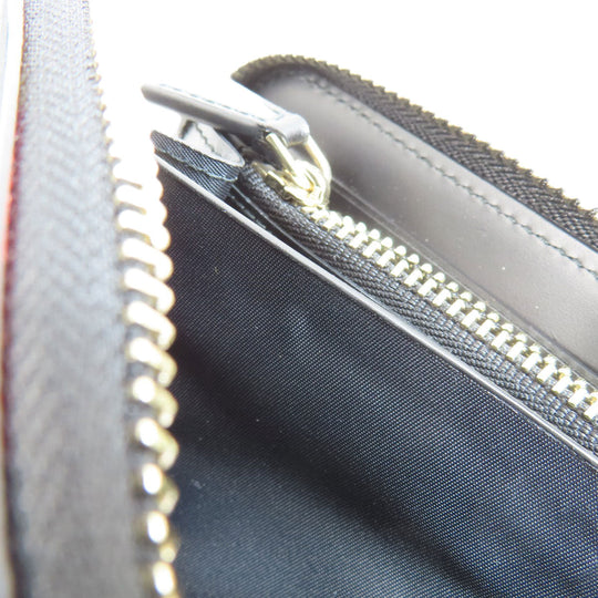 Paul Smith Long Wallet Purse leather black Multistripe