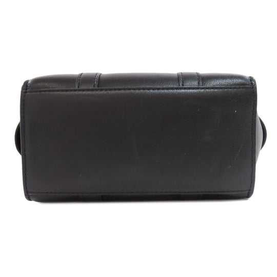 MULBERRY Handbag leather black 2WAY Women Used Authentic